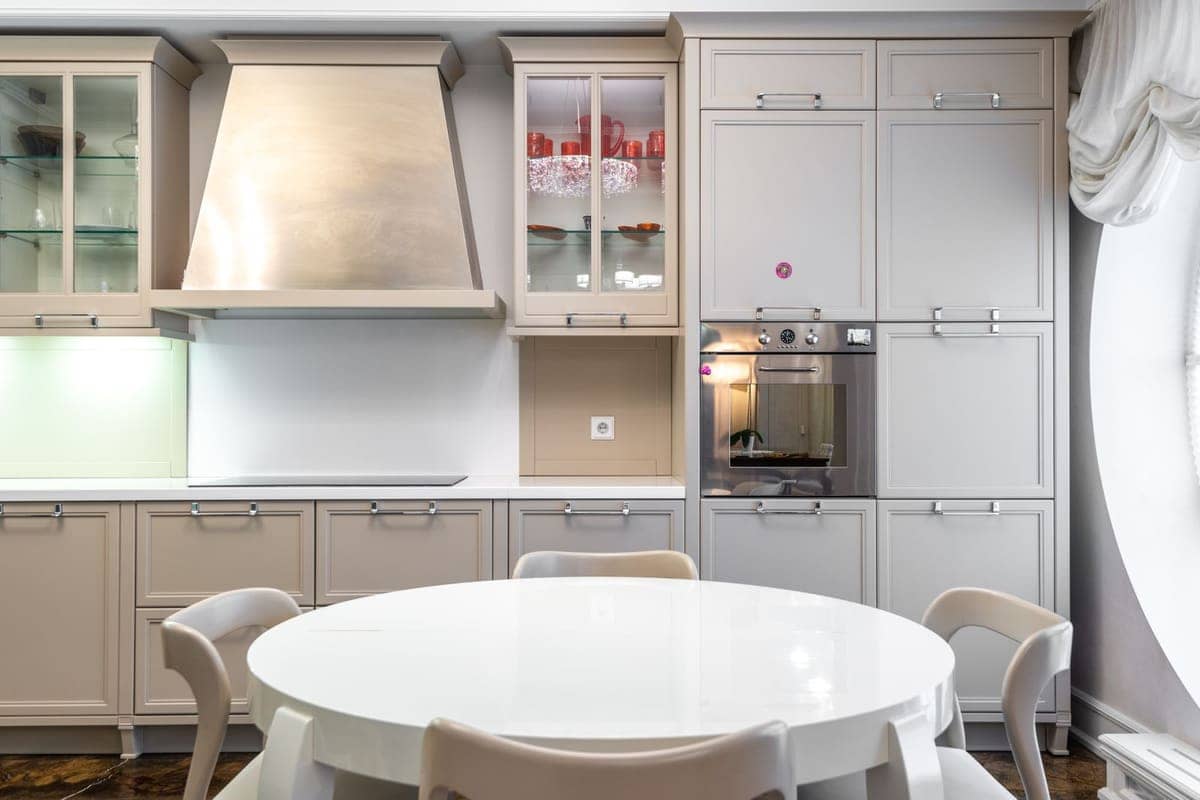 Cucina moderna al termine dei lavori