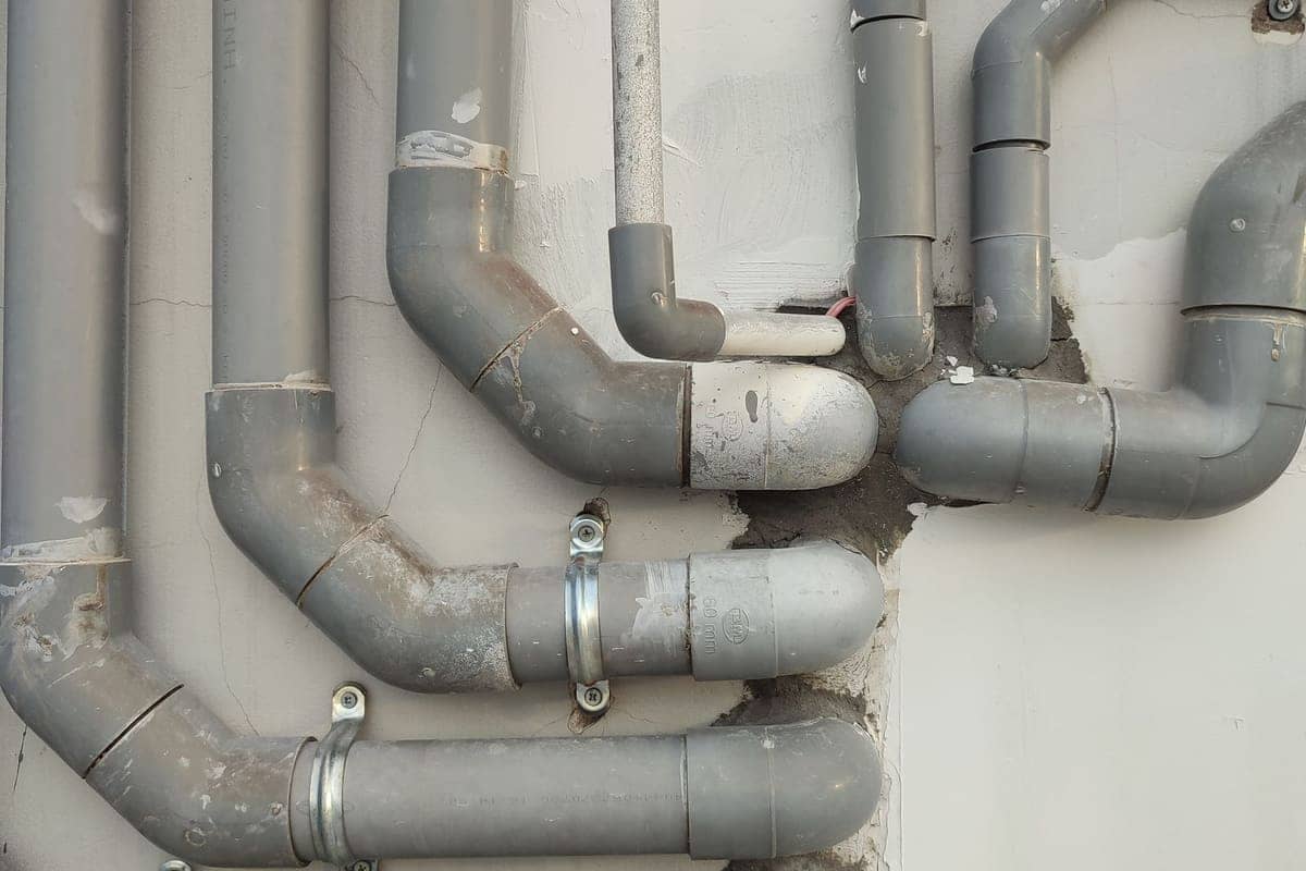 Tubazioni di scarico di un impianto idraulico